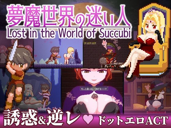 新作[动作ACT/像素/动态] 梦魔世界的迷惑人 夢魔世界の迷い人 - Lost in the World of Succubi 官中版 [PC+安卓-1.30G]