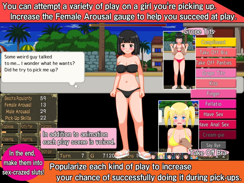 Let's Turn The Pick-Up Beach into a Free-For-All Nudist Fucking Beach!! [貴様巻きソフト]